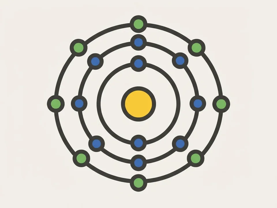 Hình minh hoạ khái niệm lớp electron
